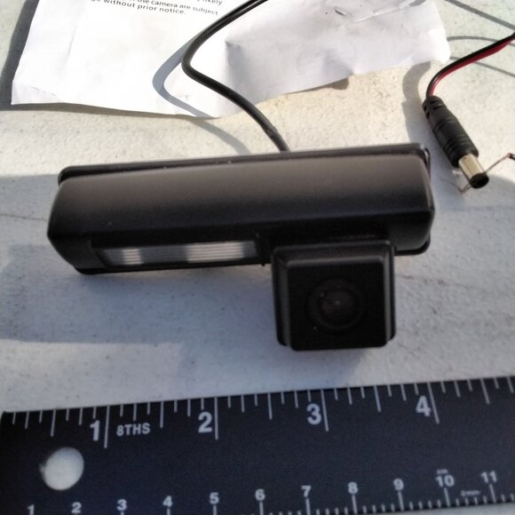 Car Rearview Camera HD CCD Night Vision 120° Angle Waterproof Backup Reverse - Picture 6 of 12